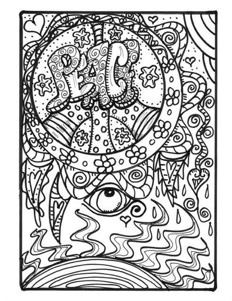 Free Printable Hippie Coloring Pages - KennaaxIrwin