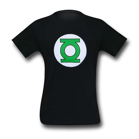 Green Lantern Symbol Black T-Shirt