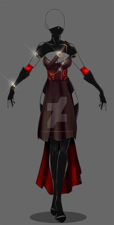 (closed) Auction Adopt - Outfit 246 by CherrysDesigns on DeviantArt | Anime outfits, Character ...