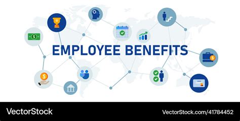 Employee benefits icon of employment Royalty Free Vector