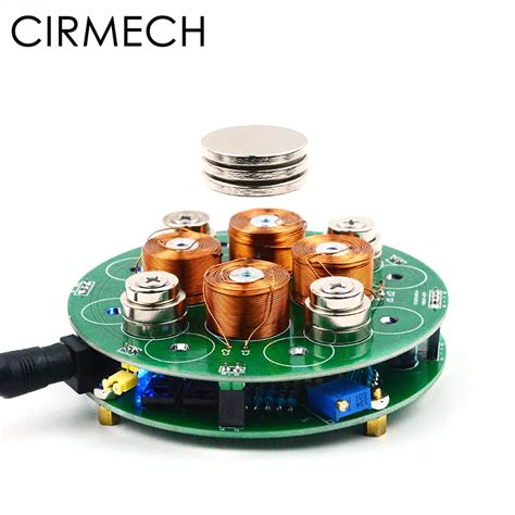 CIRMECH 2019 Intelligent magnetic levitation push type magnetic levitation DIY Kit DC12V 2A New ...