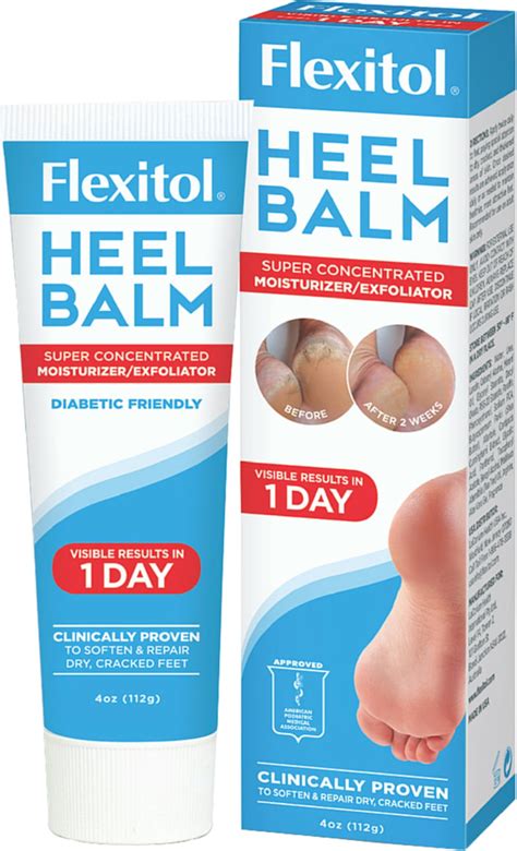 Flexitol Heel Balm 4 oz (Pack of 4) - Walmart.com