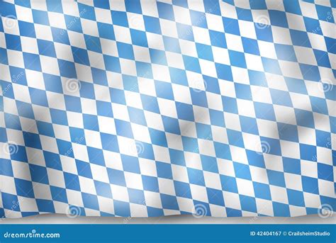 Bavaria Flag Design stock illustration. Illustration of background ...