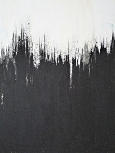 Simple But Striking, Black + White DIY Abstract Painting | Dans le Lakehouse
