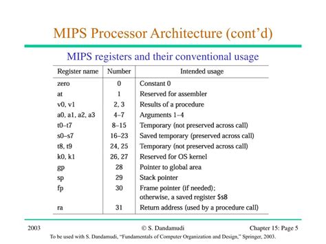 PPT - MIPS Assembly Language PowerPoint Presentation, free download ...