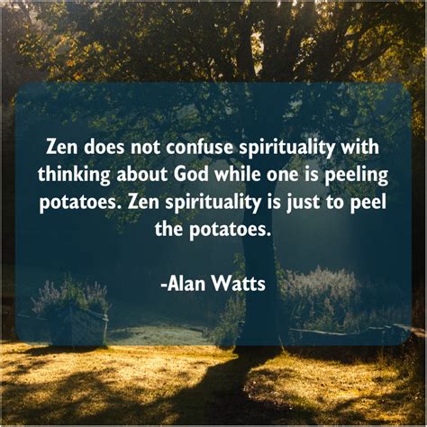 Alan Watts – Zen does not confuse spirituality… - Success Manifestation Secrets