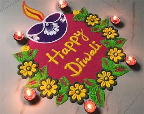 25 Latest Diwali Rangoli Designs 2020!! - Buy lehenga choli online