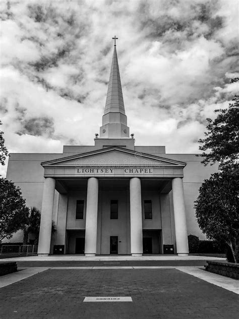 Lightsey Chapel on the Campus of Charleston Southern University Editorial Image - Image of ...