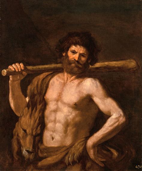 Hercules Painting by Guercino - Fine Art America