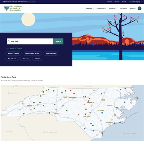 N.C. State Parks to Launch New Website | NC State Parks