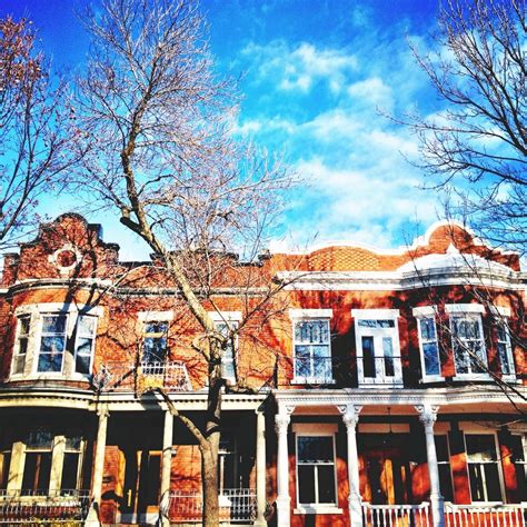 Houses in fall. #Montreal #Neighborhood http://blog.navut.com | The neighbourhood, Montreal ...