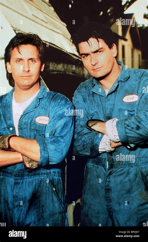 Emilio Estevez Charlie Sheen Young