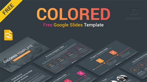 Colored Free Business Google Slides Theme Designs - Free Templates
