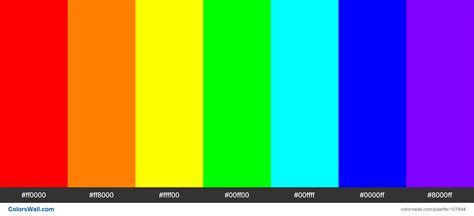 Five Color Rainbow Color Scheme Color Schemes Rainbow - vrogue.co