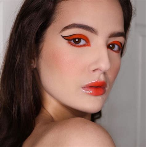 12 Beautiful Orange Makeup Looks - The Glossychic