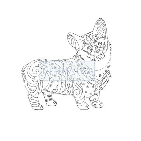 Corgi Coloring Book Artwork Printable Instant Digital Download - Etsy UK