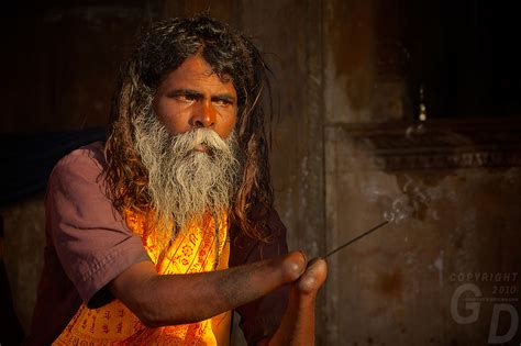 In the streets and at the ghats in Virindavan. The city has an ancient past, associated with ...