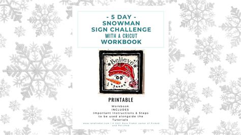 CONGRATS! 🎉 You're snowman sign challenge workbook is in your inbox!