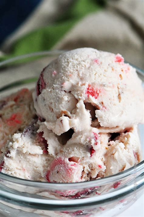 Strawberry Ice Cream Recipe - Add a Pinch