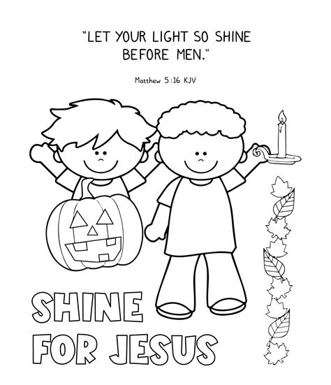 Christian Halloween Crafts - 20 Free PDF Printables | Printablee