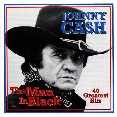 Johnny Cash – The Man In Black - 40 Greatest Hits (1994, CD) - Discogs