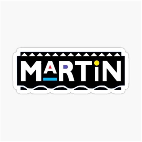 "Martin Logo" Sticker for Sale by teenagedesign | Redbubble