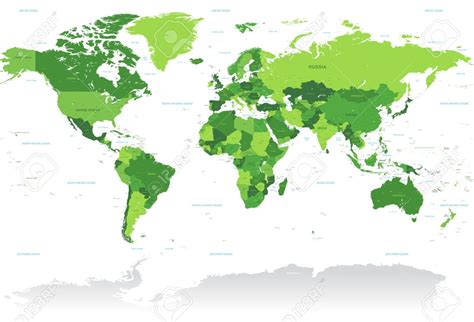 Image result for shades of green (With images) | Map vector, Shades of ...