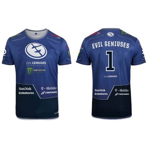 EVIL GENIUSES LOGO JERSEY 2018 – Fraggaming Store