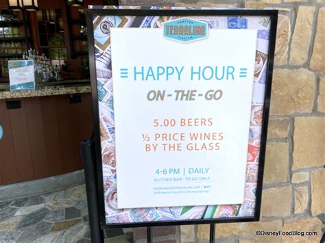 Find Out Where You Can Enjoy Happy Hour ‘On-The-Go’ in Disney Springs! - Disney by Mark