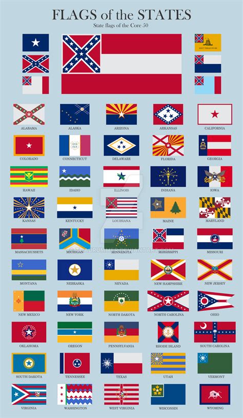 State Flags of the Confederate States of America by ThaDrummer on ...