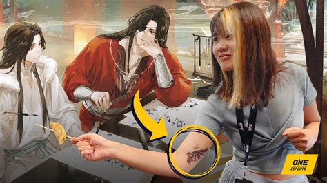 I got a Heaven Official's Blessing tattoo after 13 episodes | ONE Esports