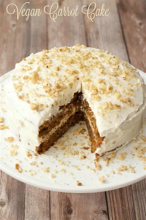 Vegan Carrot Cake - Loving It Vegan