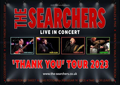 THE SEARCHERS ‘THANK YOU’ TOUR 2023