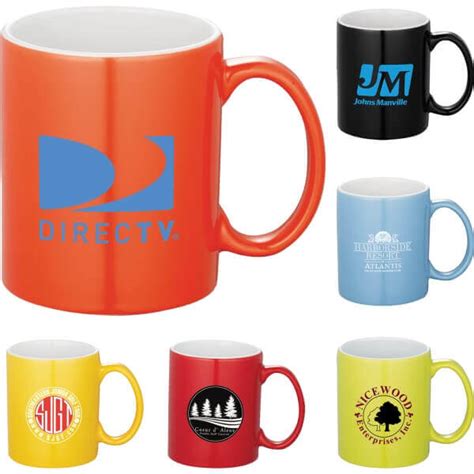 Custom Logo Mugs - Company Coffee Cups - Monterey Company
