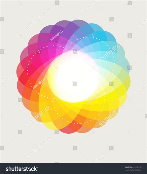 Color Wheel Background Stock Vector (Royalty Free) 495378238 | Shutterstock