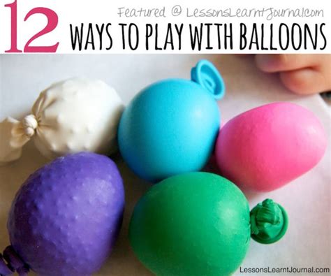 Activities for Children: Balloon Games