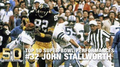 #32: John Stallworth Super Bowl XIII Highlights | Top 50 Super Bowl ...