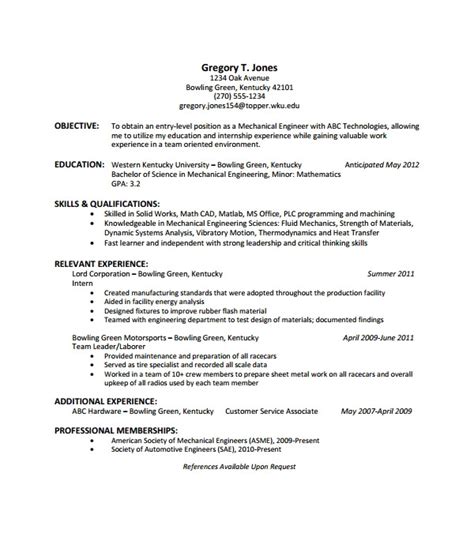 Automobile Engineer Resume Pdf – williamson-ga.us