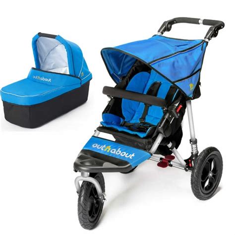 Out n About Nipper Single 360 V4 2in1 Pram System-Lagoon Blue | Kiddies ...