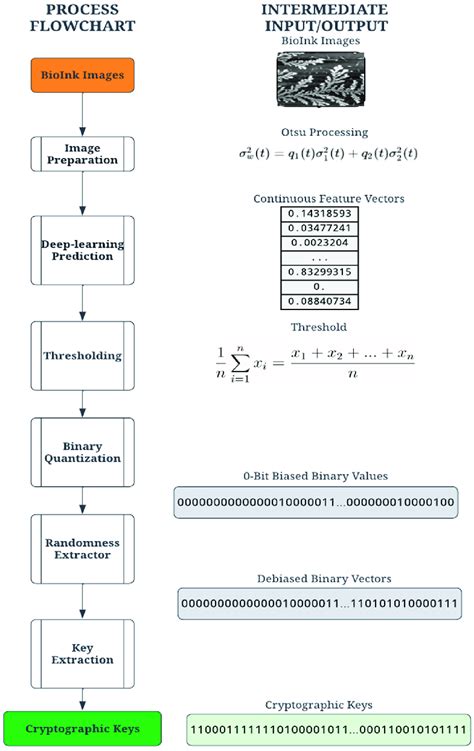 Cryptographic key generation process to create PUFs from the image of... | Download Scientific ...