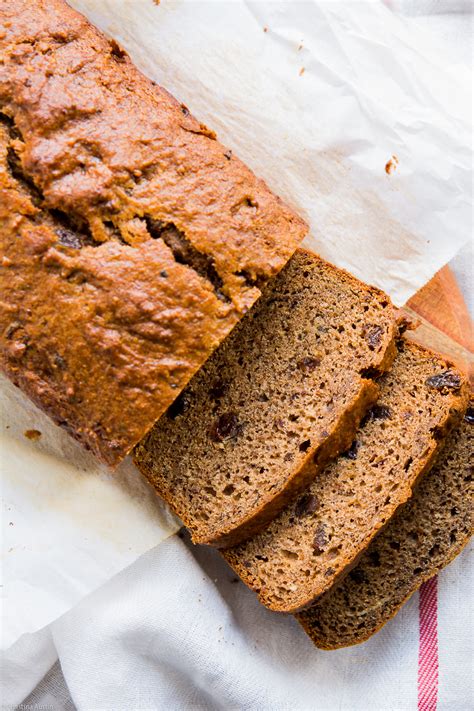 Banana Bread with Prunes & Milled Flaxseed - Strawberries For Supper