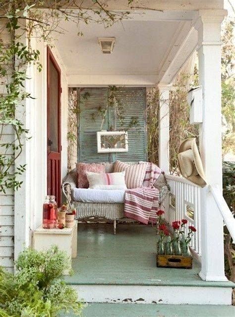 09 modern farmhouse front porch decorating ideas | Country cottage decor, House with porch ...