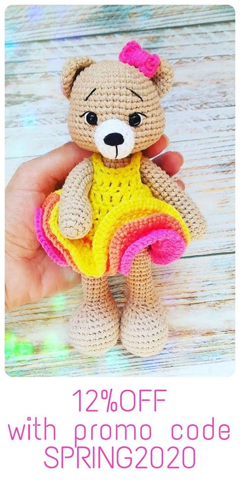 Crochet Animal Amigurumi, Crochet Teddy Bear Pattern, Crochet Mouse, Crochet Patterns Amigurumi ...