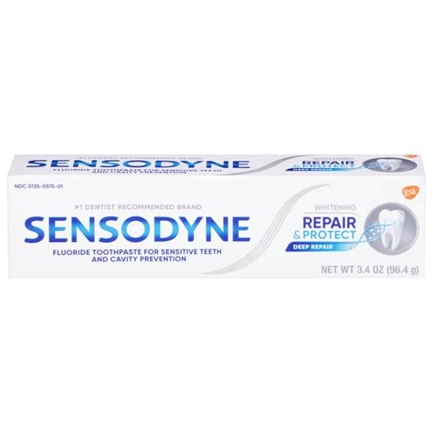 Save on Sensodyne Toothpaste Whitening Repair & Protect Order Online ...