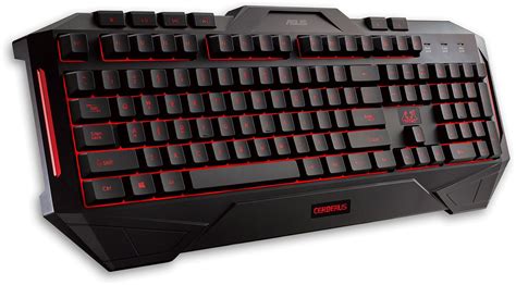 Cerberus Black LED Gaming Keyboard (UK Layout)