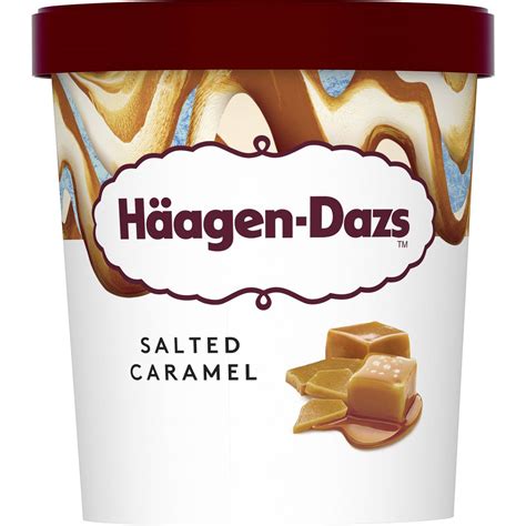 Calories in Haagen-dazs Salted Caramel Ice Cream calcount