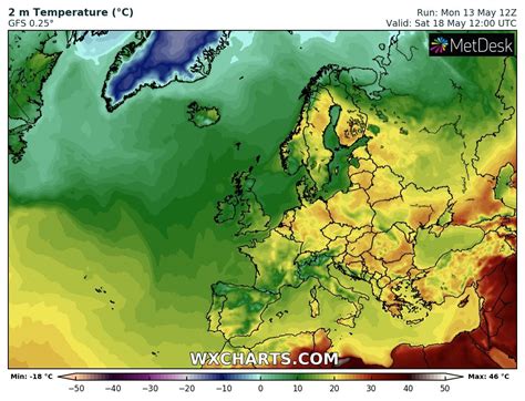 Summer weather increasingly likely for parts of north Europe this ...