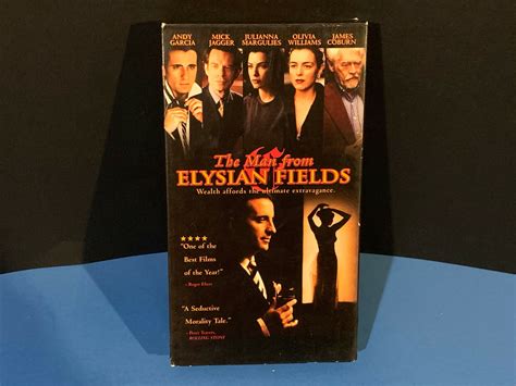 VHS The Man from Elysian Fields (Columbia, 2003) Drama Mick Jagger Andy ...