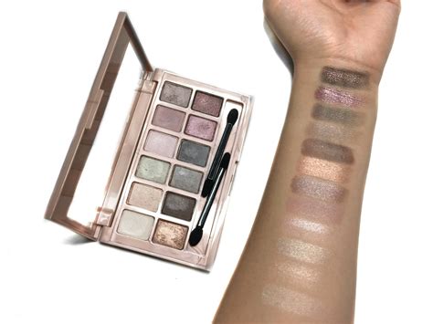 REVIEW: Maybelline The Blushed Nudes Eyeshadow Palette (Plus Dry AND Wet Swatches!) | taken by ...