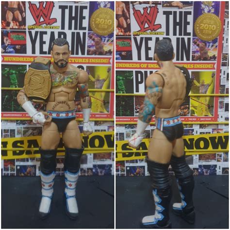 WWE Elite CM Punk, Hobbies & Toys, Toys & Games on Carousell